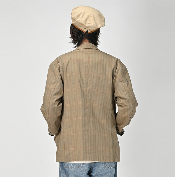 Gaba Bulltile W Jacket Back Male Model