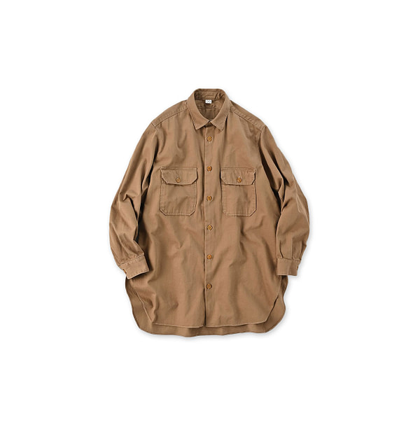 Mon Petit Chino 908 Grandpa Shirt Brown Rice