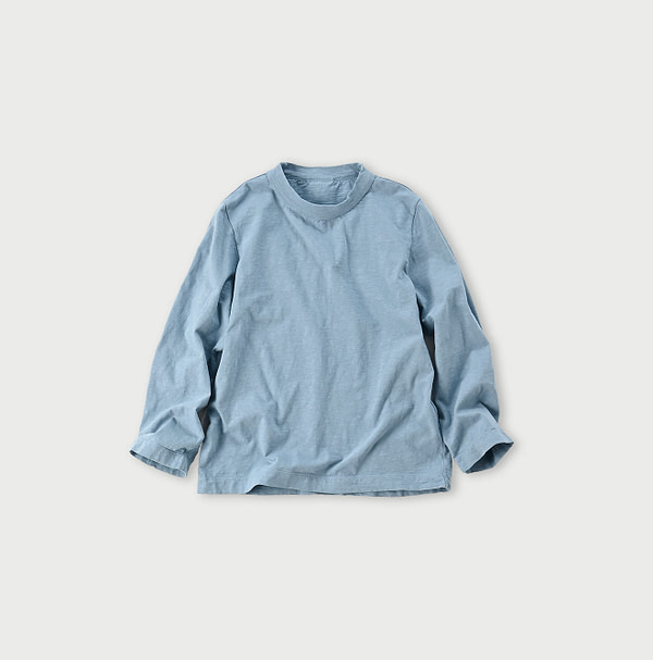 Square T-shirt Off White Saxe Gray