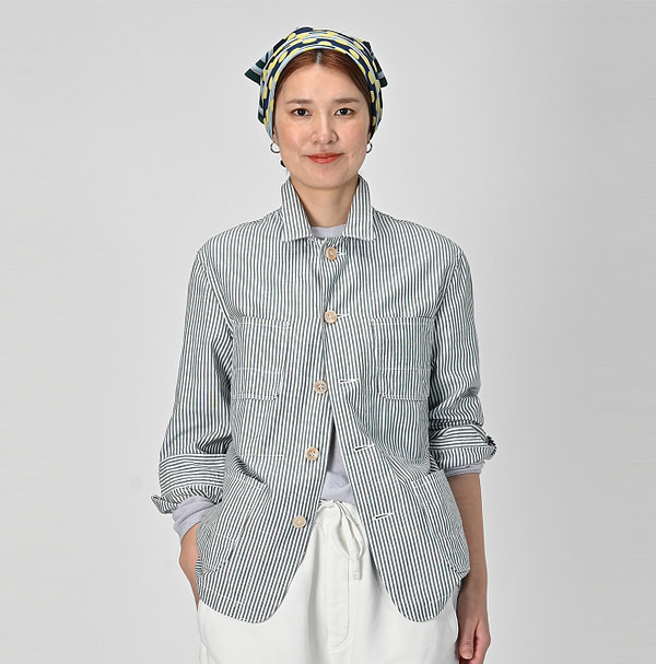 Supima OX 908 4-pocket Shirt Female Model