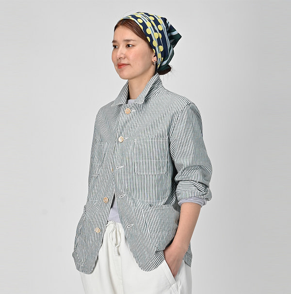 Supima OX 908 4-pocket Shirt Female Model