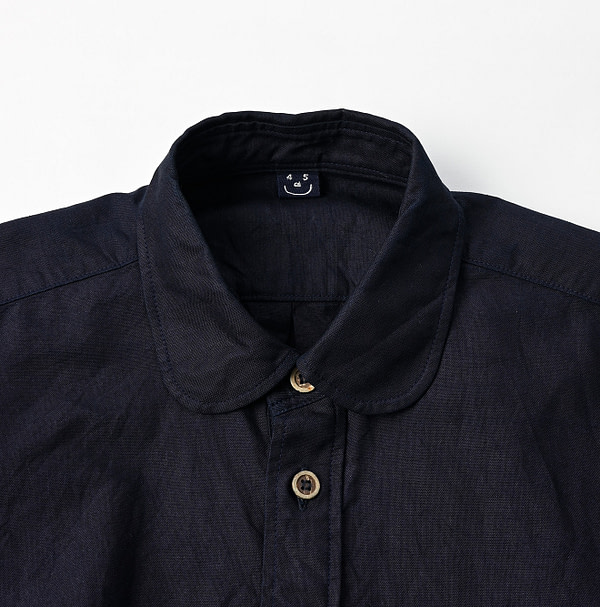 Indigo Supima OX M Shirt Dress Detail