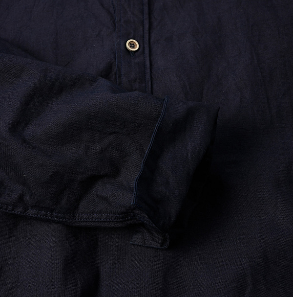 Indigo Supima OX M Shirt Dress Detail