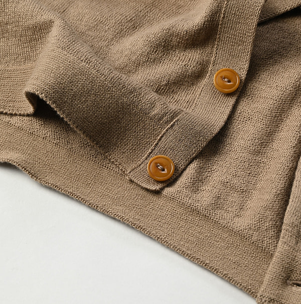 Whole Super Gauze 908 Cardigan Detail