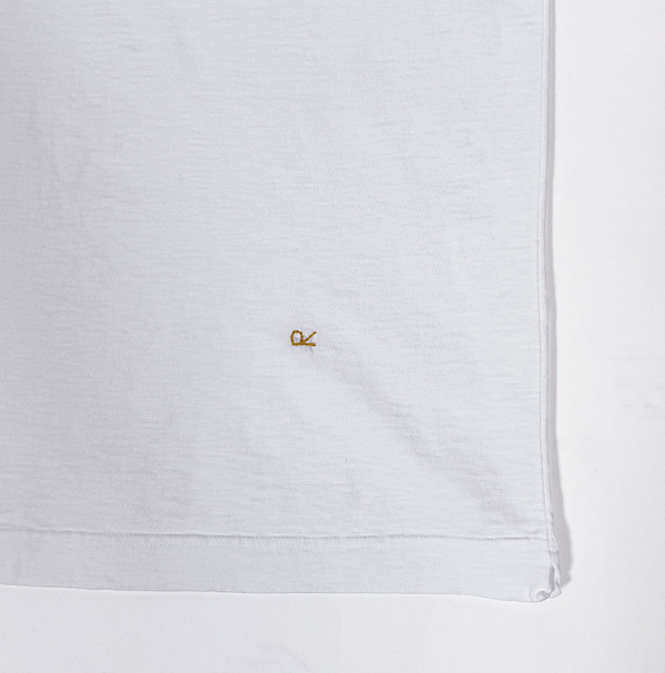 White KA Boys 45 Star T-shirt Detail