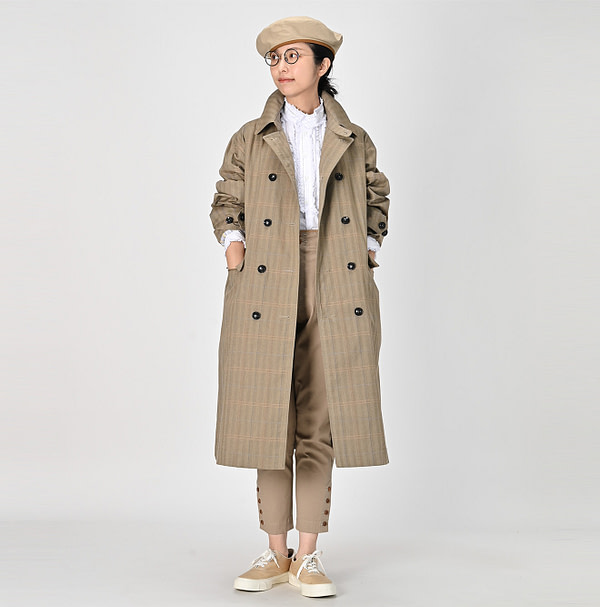 Gaba Bulltile 908 Coat Female Model