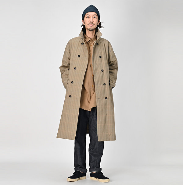 Gaba Bulltile 908 Coat Male Model