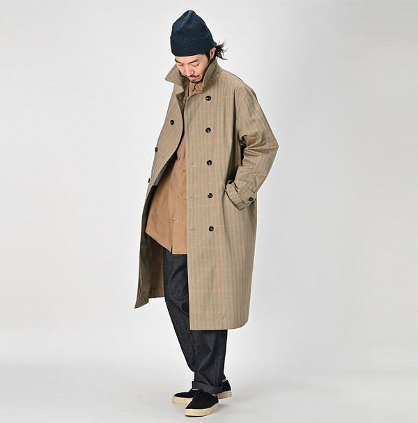 Gaba Bulltile 908 Coat Male Model