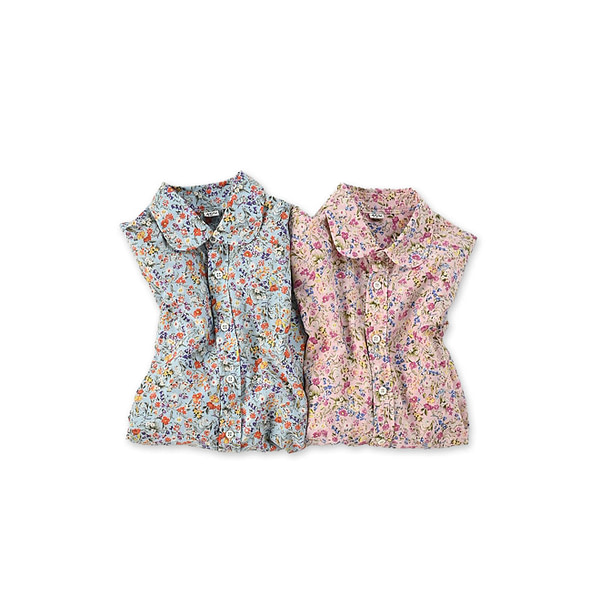 Ukiuki Flower Print Petit Loafer Shirt