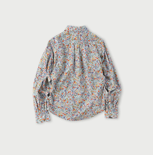 Ukiuki Flower Print Petit Loafer Shirt Back