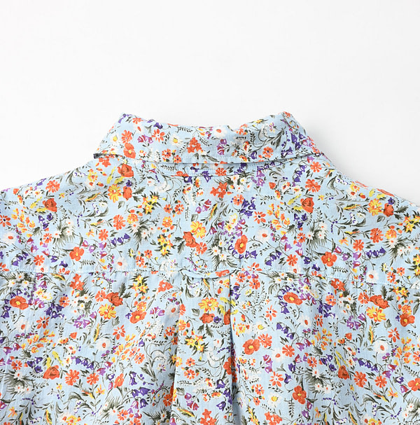 Ukiuki Flower Print Petit Loafer Shirt Detail