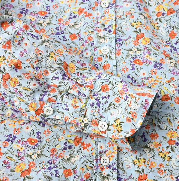 Ukiuki Flower Print Petit Loafer Shirt Detail