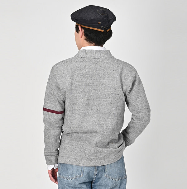 Top 77 Knitsew 908 Lettered Cardigan Male Model