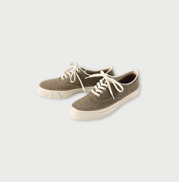 Chambray Duck Deck Shoes Beige