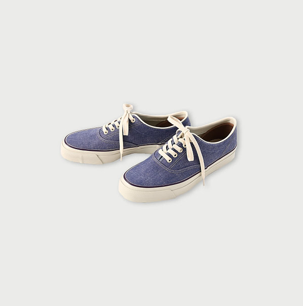 Chambray Duck Deck Shoes Purple