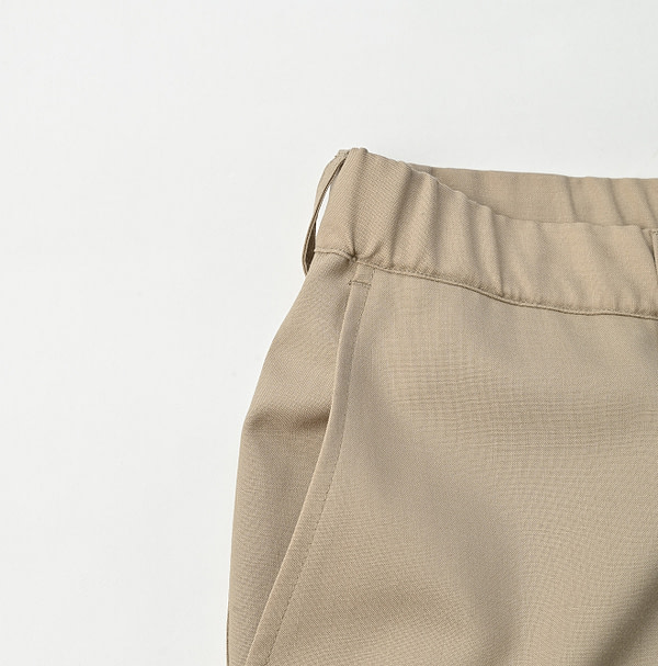 Summer Wool Easy Slacks Pants MEN Detail