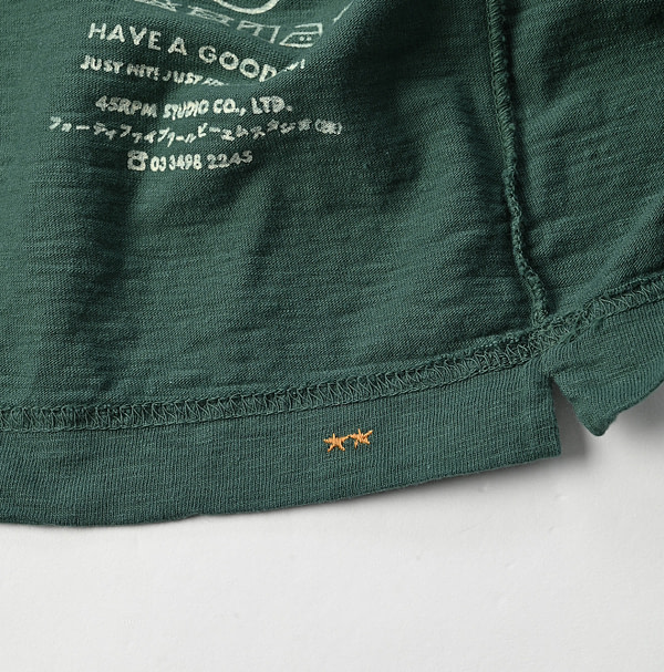 Tenjiku 908 45 Star T-shirt Detail