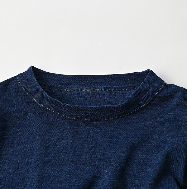 Indigo Tenjiku 908 45 Star T-shirt Detail