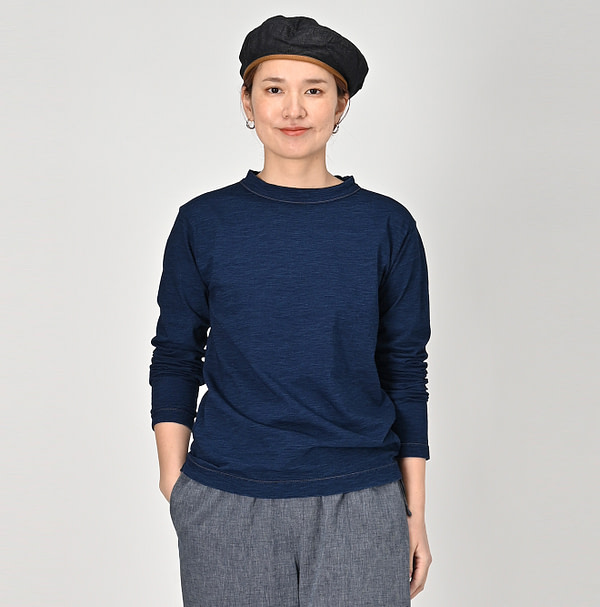 Indigo Tenjiku 908 45 Star T-shirt Female Model