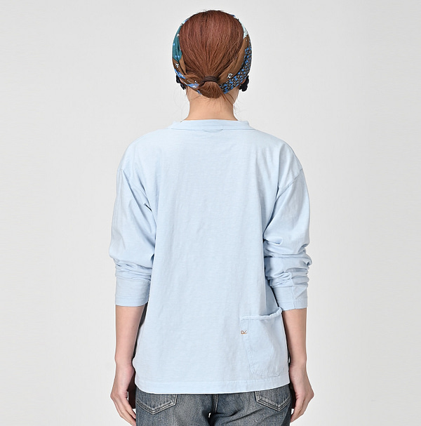 Tenjiku 908 Ocean T-shirt Female Model