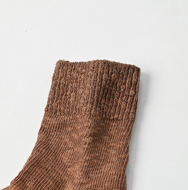 Plant Dye Dozume Tenjiku Socks Detail