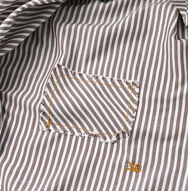 Usu OX Loafer 908 Button Down Shirt Detail