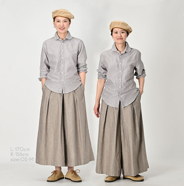 Usu OX Petite Loafer Shirt Female Models