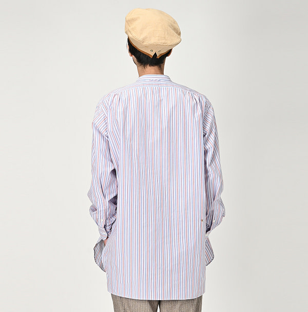 Damp Multi Stripe 908 Big Googoo Shirt Male Model