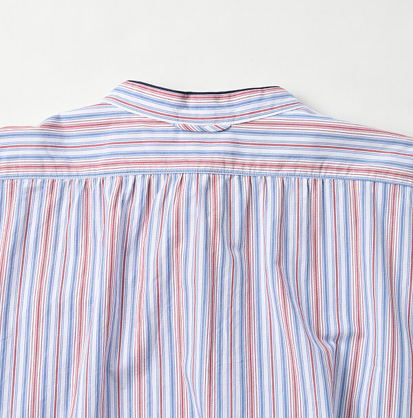 Damp Multi Stripe Pajama Dress Detail