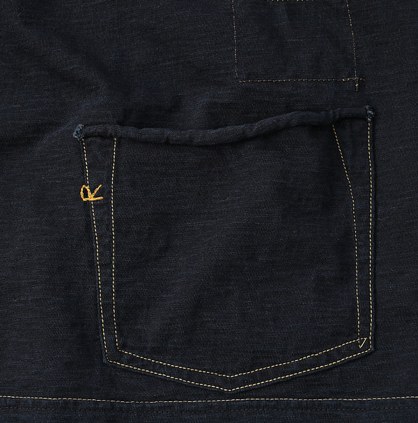 Indigo 908 Ocean T-shirt Nou Detail