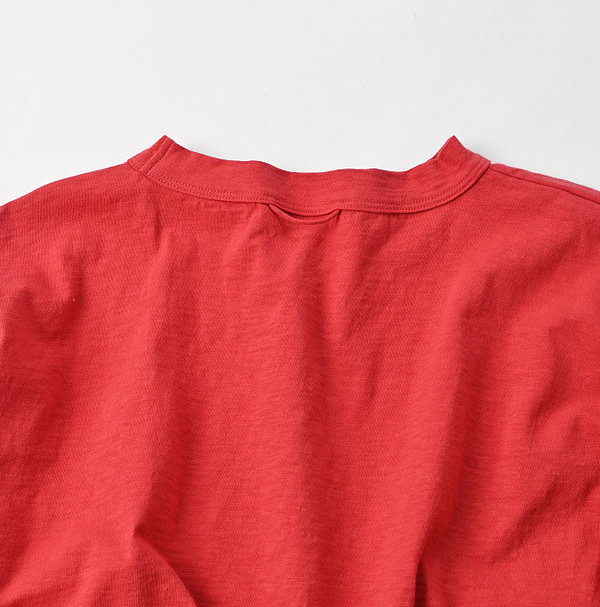Big Slit T-shirt White Detail