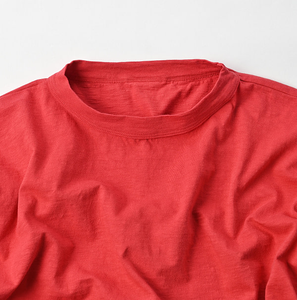 Big Slit T-shirt White Detail