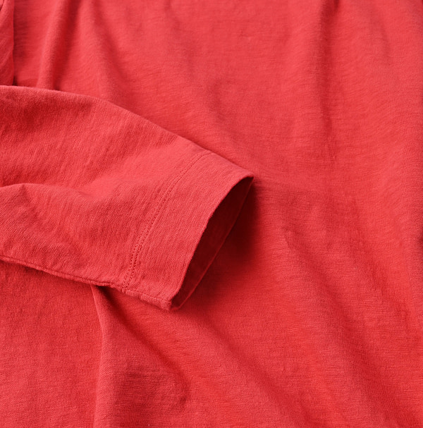 Big Slit T-shirt White Detail