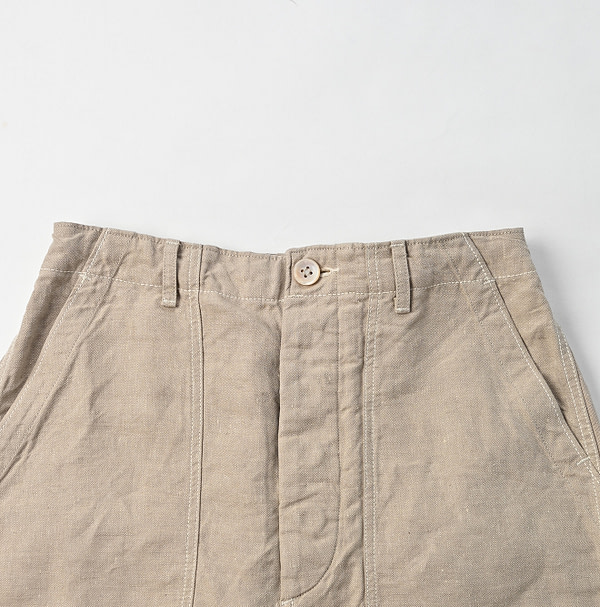 Linen Cloth Baker Skirt Detail