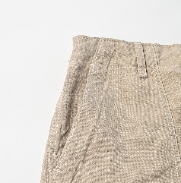 Linen Cloth Baker Skirt Detail