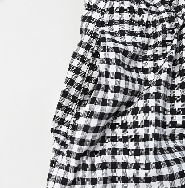 Usu OX Gingham Shirt Dress Detail