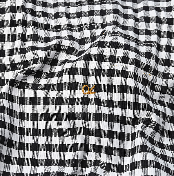 Usu OX Gingham Shirt Dress Detail