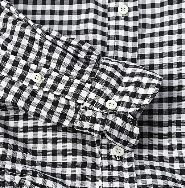 Usu OX Gingham Shirt Dress Detail