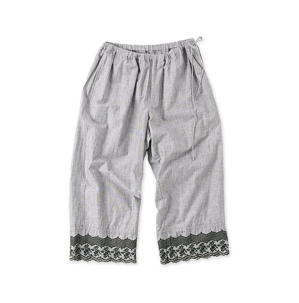 Hakeme Cutwork Petite Pants Beige