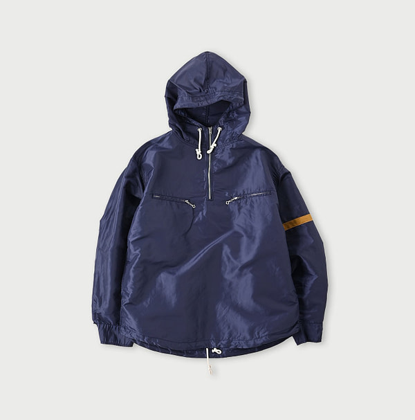 Atsu Nylon 908 Ocean Hood Blouson Navy