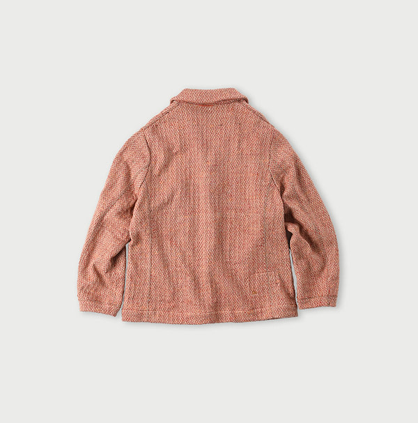 Linen Herringbone 908 Jacket Back