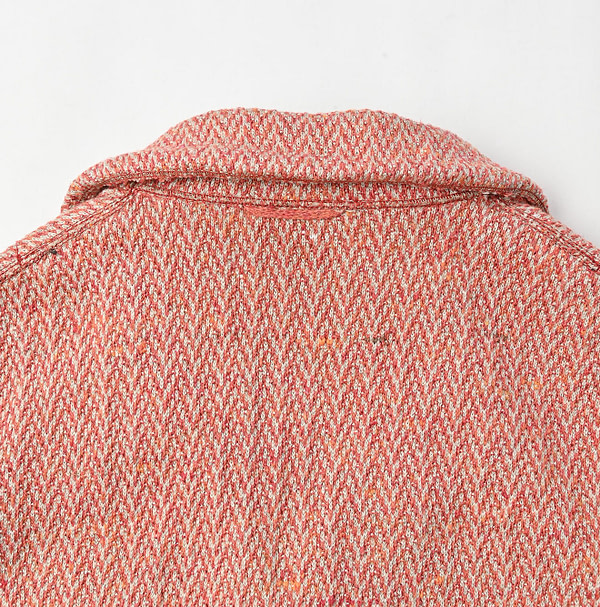 Linen Herringbone 908 Jacket Detail