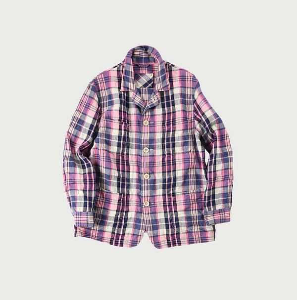 Indian Line Twill 908 4-pocket Shirt Pink