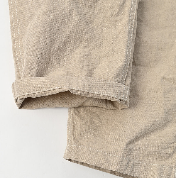 Linen Cloth 908 Baker Pants Detail