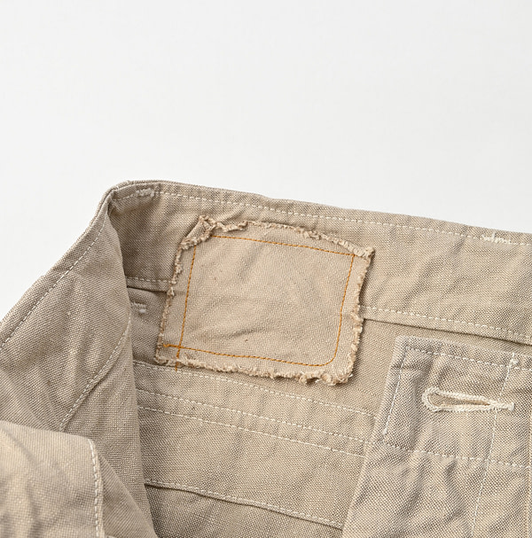 Linen Cloth 908 Baker Pants Detail