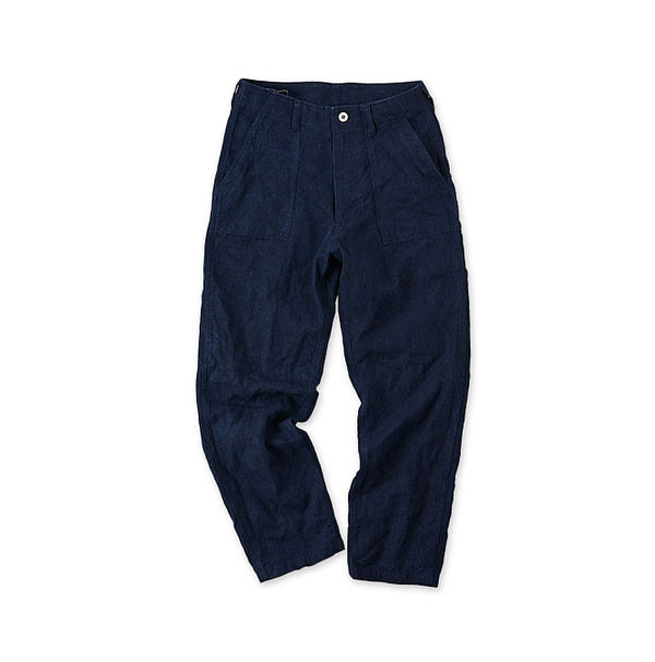 Indigo Linen Cloth 908 Baker Pants Indigo