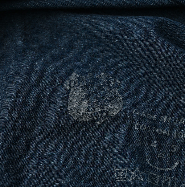 Indigo R Piggy Print 908 T-shirt Nou Detail