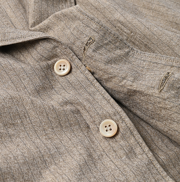 Yorimoku Cotton Tweed Blazer Detail