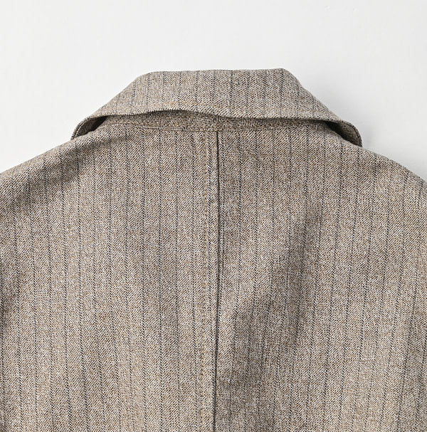 Yorimoku Cotton Tweed Blazer Detail