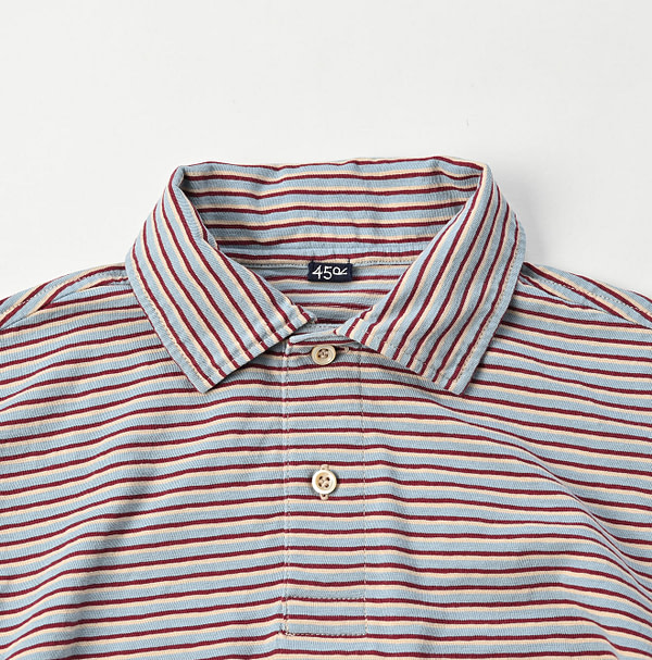 Ivy Border Tenjiku 908 Loafer Polo Shirt Detail